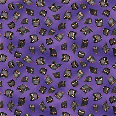 Hey Boo! Owls Purple